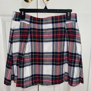Plaid Skirt
